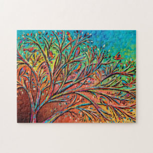 Puzzle Aves del arbusto II