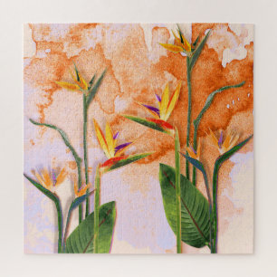 Puzzle Aves del paraíso en flor