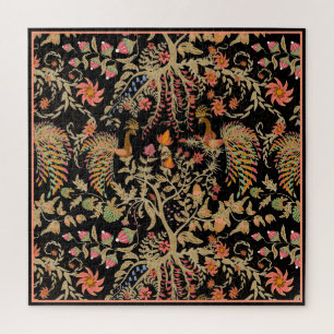 Puzzle Aves del paraíso, ilustracion, jardín, cosecha