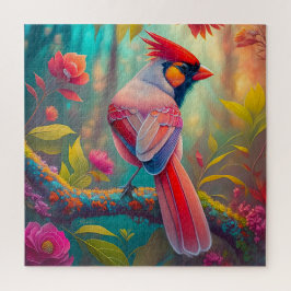 Puzzle Aves fantasmas Cardenal masculino