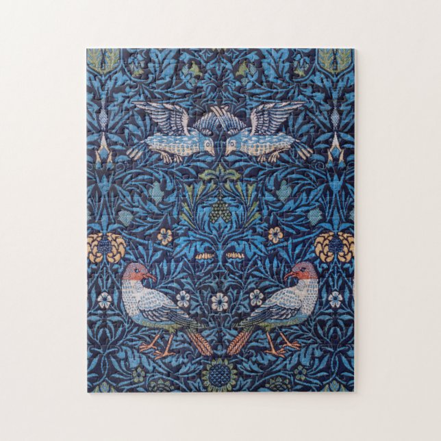 Puzzle Aves, William Morris (Vertical)