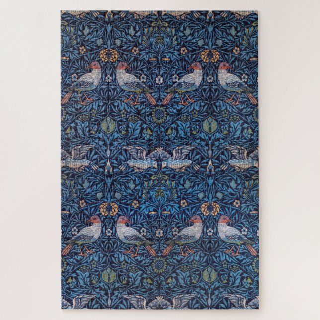 Puzzle Aves, William Morris (Vertical)