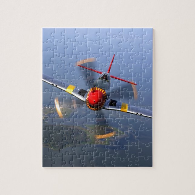 Puzzle Avión clásico (Vertical)