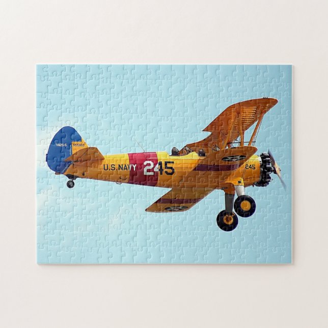 Puzzle Avión de cosecha (Horizontal)
