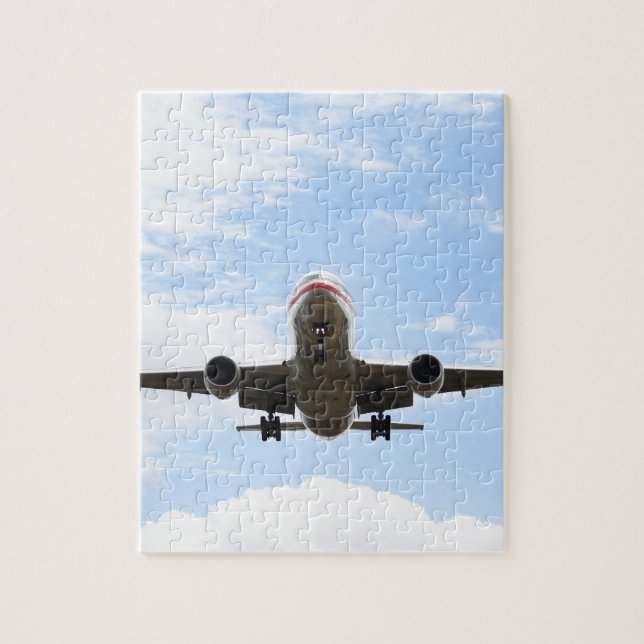 Puzzle Avión de pasajeros (Vertical)