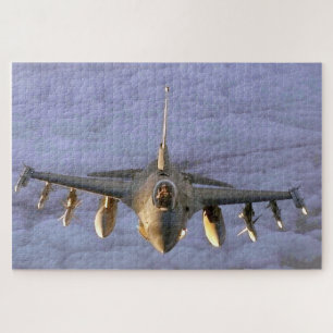 Puzzle Avión F-16 contra Falcon