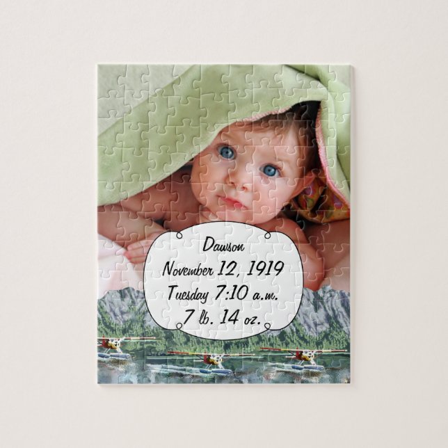 Puzzle Avión Y Viajes De Pesca De Alaska Bush (Vertical)