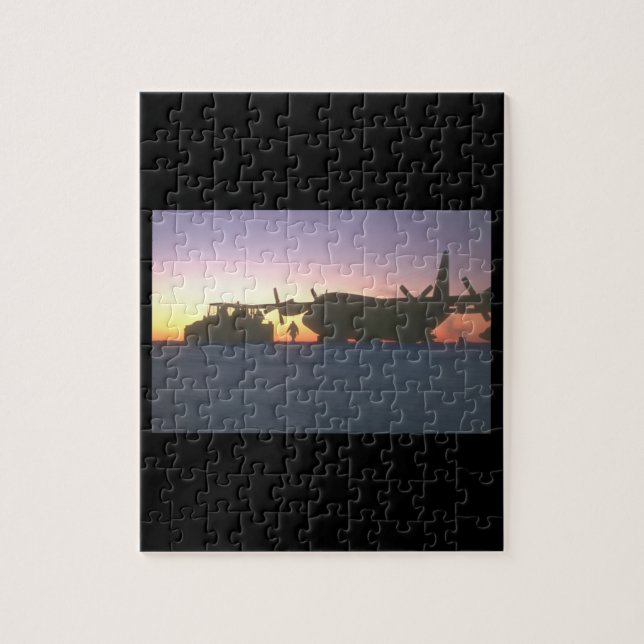 Puzzle Aviones being_Military del transporte de C-130 (Vertical)