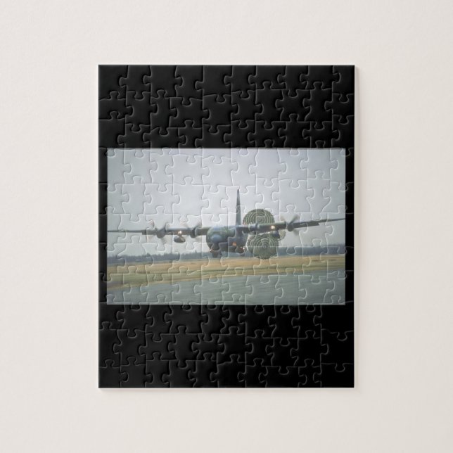 Puzzle Aviones cargo_Military de C-130 Hércules LAPES (Vertical)