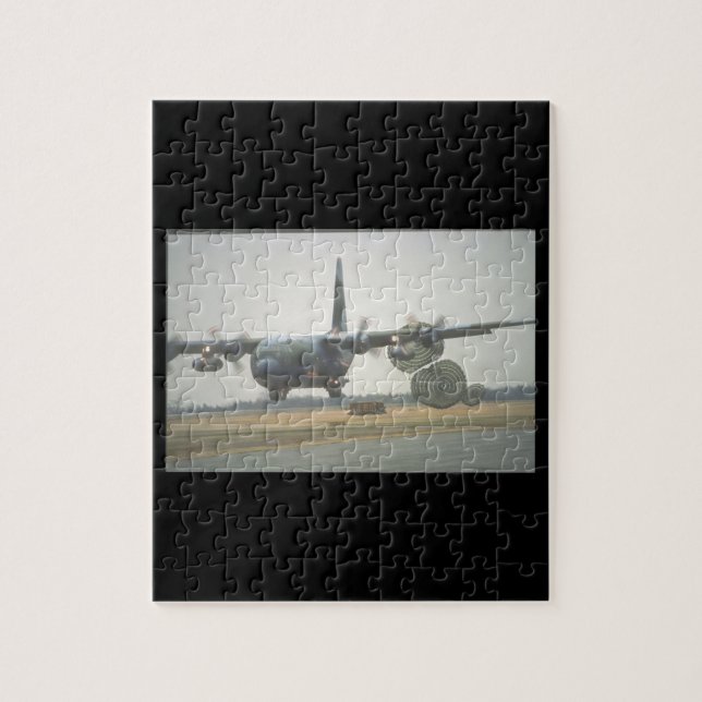 Puzzle Aviones cargo_Military de C-130 Hércules LAPES (Vertical)