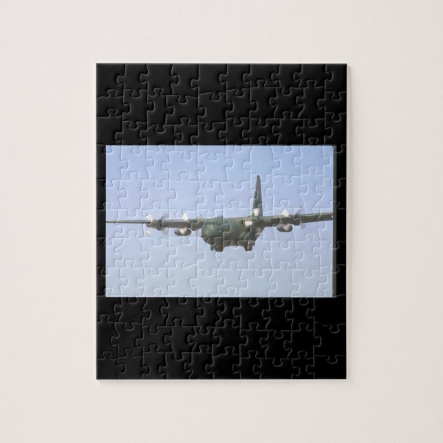 Puzzle Aviones de C-130 Hércules Transport_Military (Vertical)