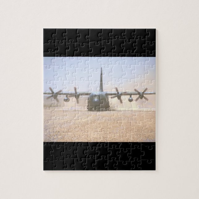 Puzzle Aviones de C-130 Hércules Transport_Military (Vertical)