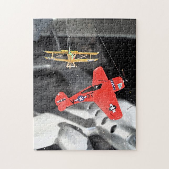 Puzzle Aviones de juguete (Vertical)