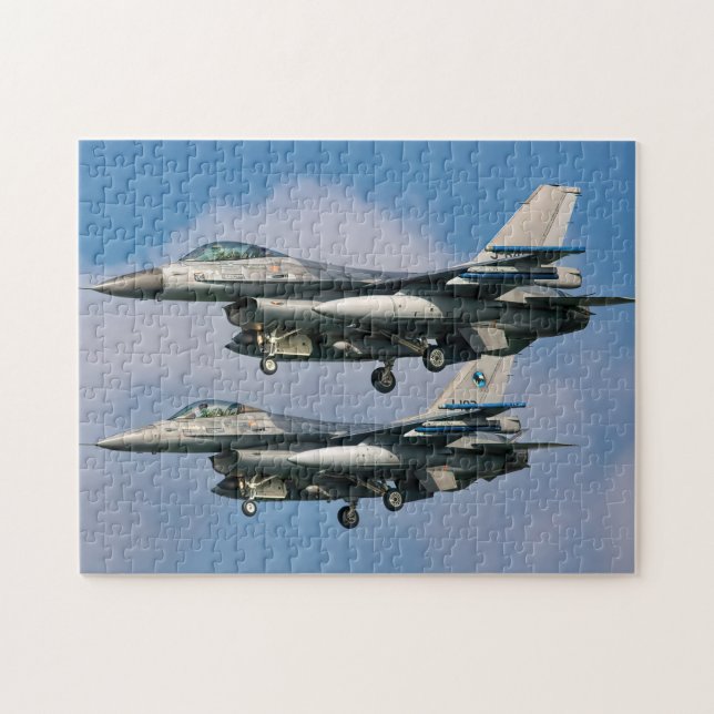 Puzzle Aviones de reacción militares (Horizontal)