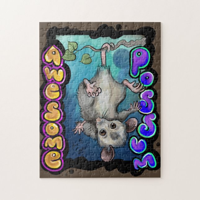 Puzzle Awesome Possum! (Vertical)