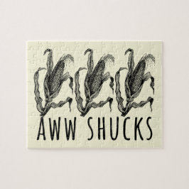 Puzzle Aww Shucks Corn Husk Funny Farm