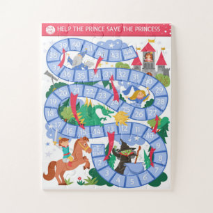 Puzzle Ayuda Al Príncipe A Salvar A La Princesa De La Bru
