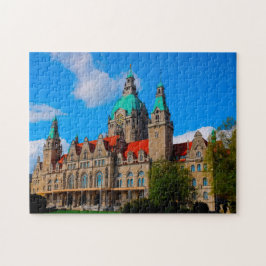 Puzzle Ayuntamiento de Hannover Alemania.