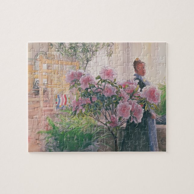 Puzzle Azalea, 1906 (w/c en el papel) (Horizontal)