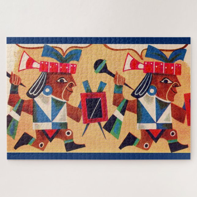Puzzle Azteca Aztecs (Horizontal)