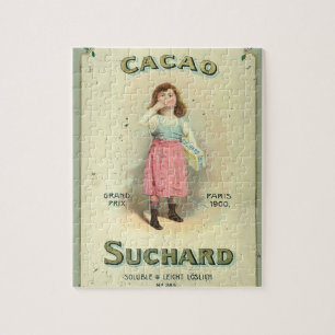 Puzzle Azúcar Chica de chocolate con chocolate victoriano