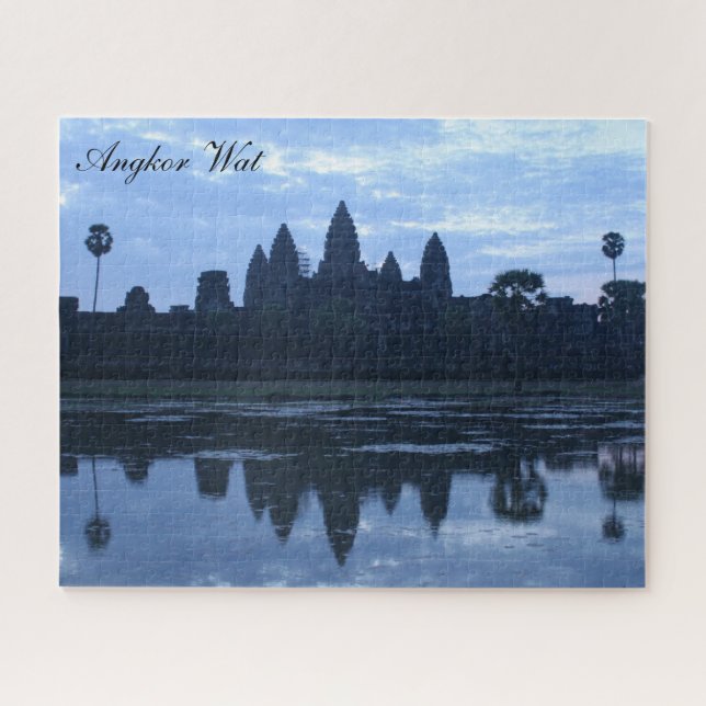 Puzzle azul angkor (Horizontal)