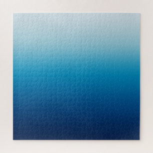 Puzzle Azul cielo y océano ombre