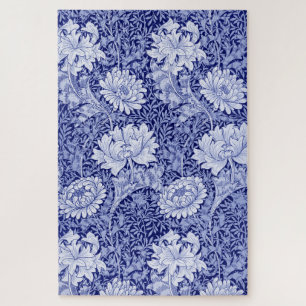 Puzzle Azul crisantemo, William Morris