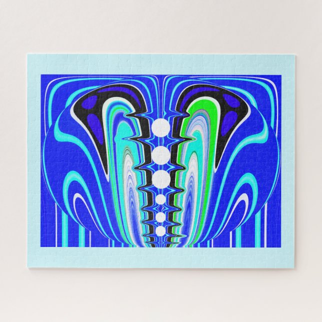 Puzzle azul Guay (Horizontal)