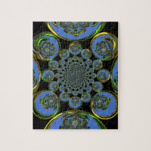 Puzzle Azul vintage