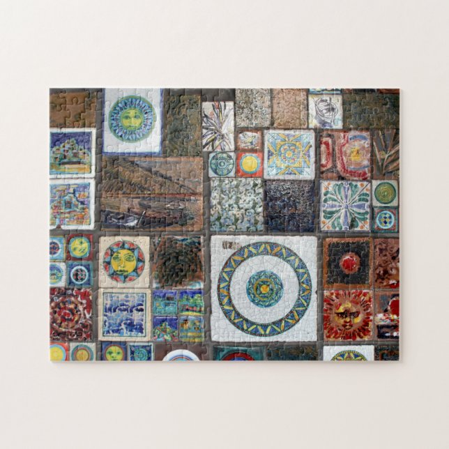 Puzzle azulejos italianos (Horizontal)