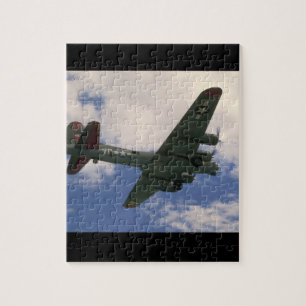 Puzzle B17 que vuela los aviones de Overhead_WWII