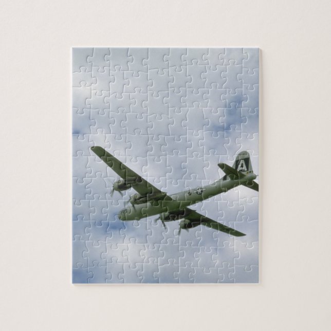 Puzzle B29 de debajo. (aviones del plane_WWII (Vertical)