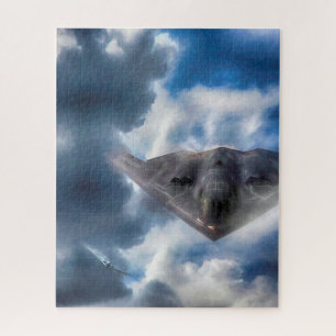 Puzzle B-2 HOMBRE DE HECHO Jigsaw Puzzl del bombardero fu