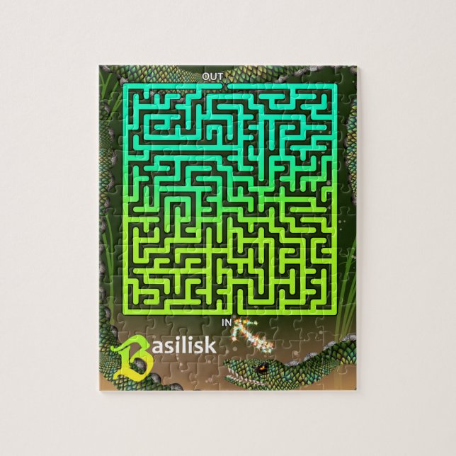 Puzzle B es para Basilisk Maze (Vertical)