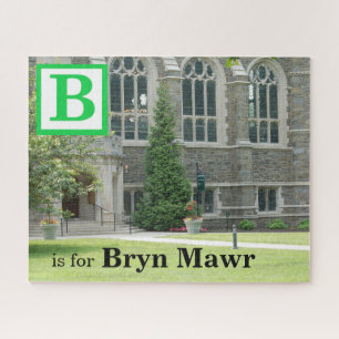 Puzzle B es para Bryn Mawr Great Hall Photograph