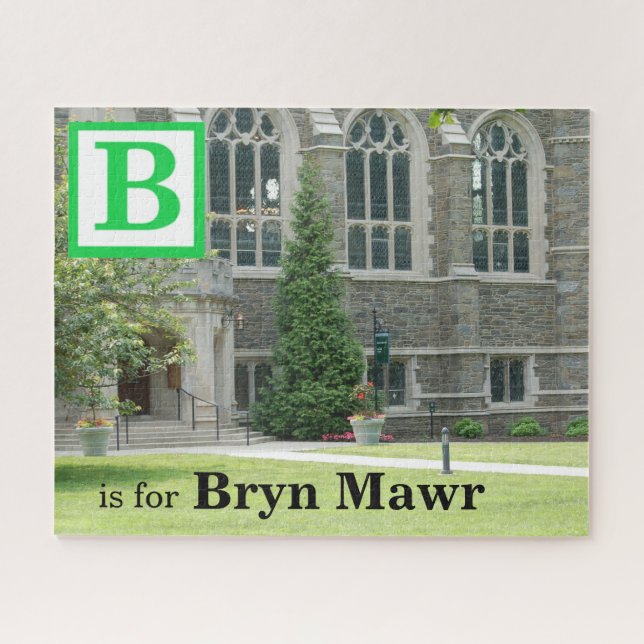 Puzzle B es para Bryn Mawr Great Hall Photograph (Horizontal)