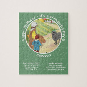 Puzzle Baa, Baa, Black Sheep Birday Party Collection