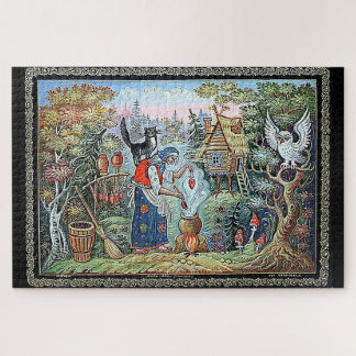 PUZZLE BABA JAGA FOLKLORE RUSO