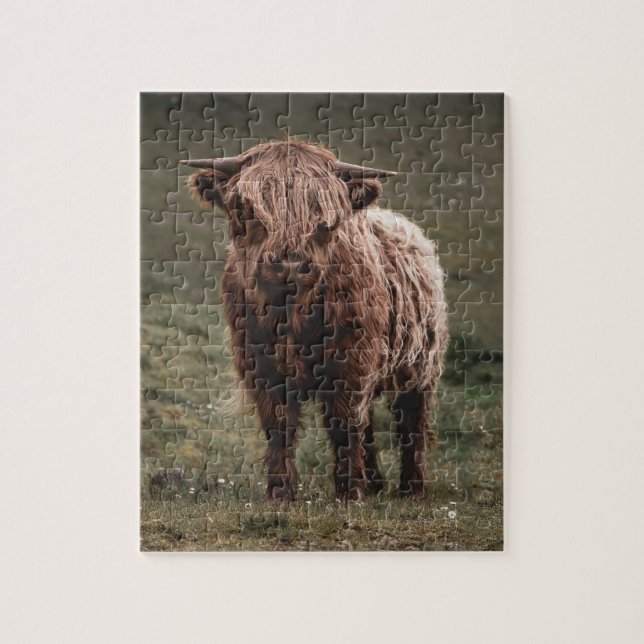 Puzzle Baby Yak (Vertical)