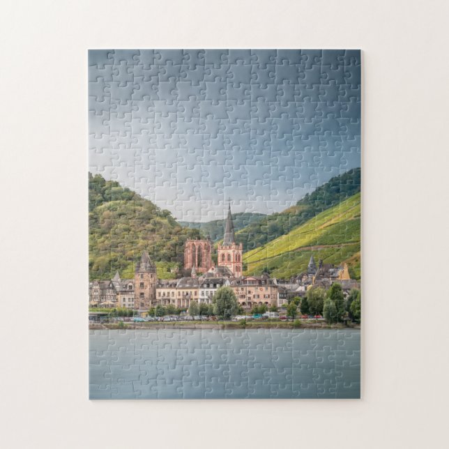 Puzzle Bacharach am Rhein - Alemania (Vertical)