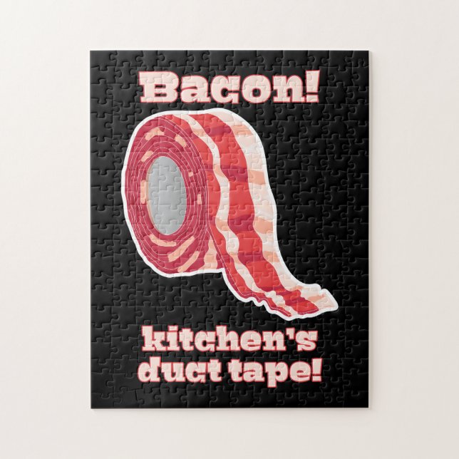 Puzzle ¡Bacon! ¡Cinta del ducto de la cocina! (Vertical)