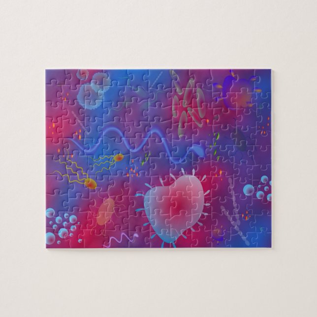 Puzzle Bacterias (Horizontal)
