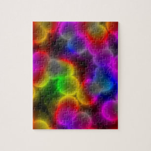 Puzzle Bacterias coloridas