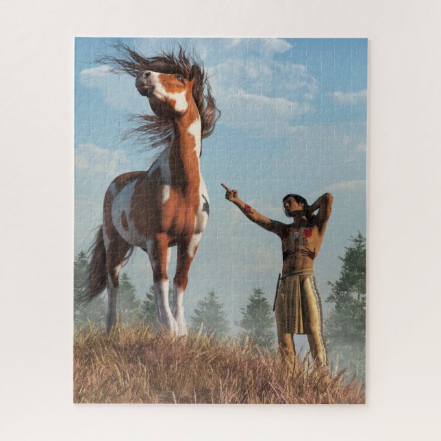 Puzzle Bad Horse (Vertical)