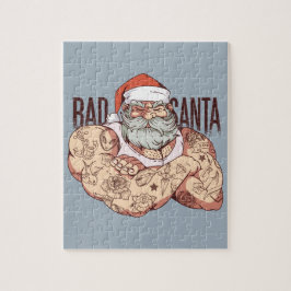 Puzzle Bad Tattoo Santa