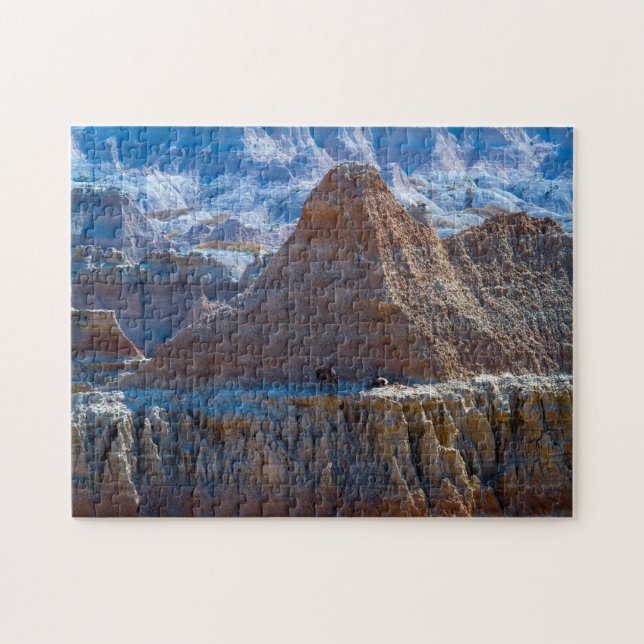 Puzzle Badlands Dakota del Norte. (Horizontal)
