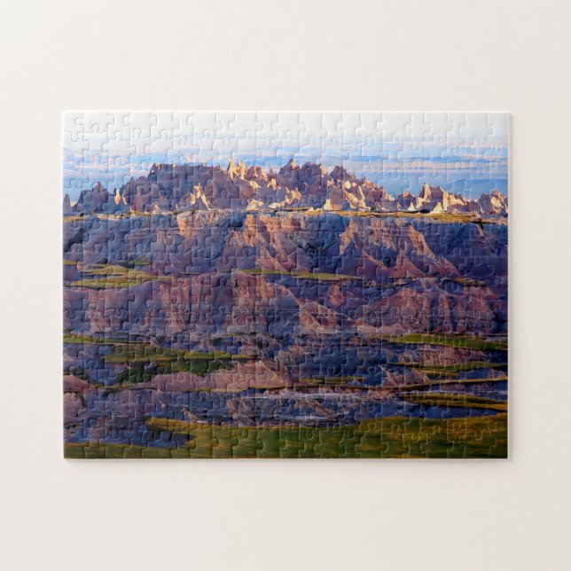 Puzzle Badlands Dakota del Sur. (Horizontal)