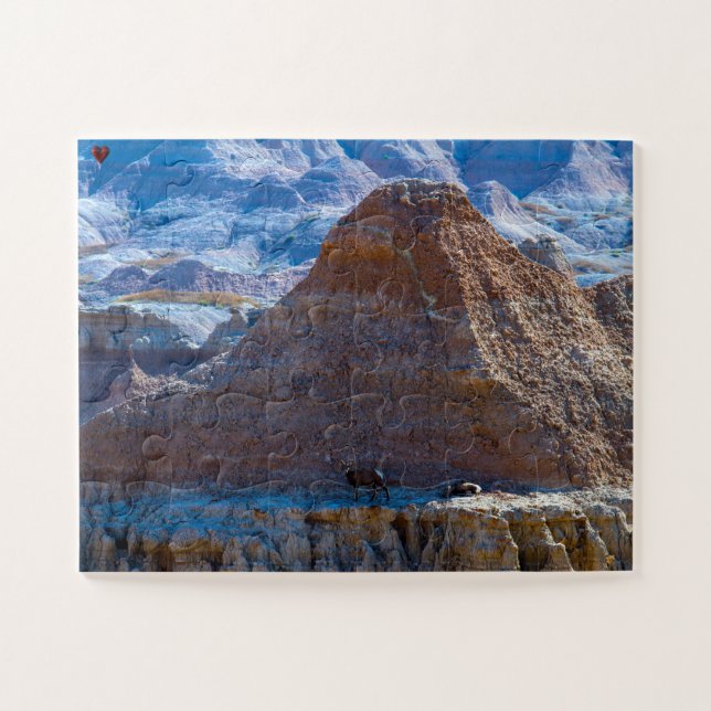 Puzzle Badlands Dakota del Sur (Horizontal)