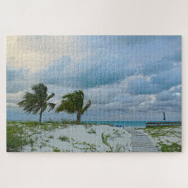 Puzzle Bahama respira al atardecer, Poster de Cay del tes